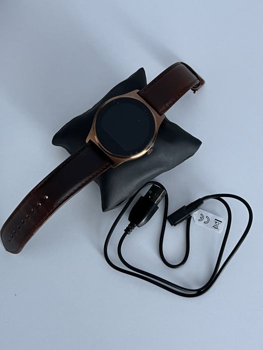 Smart watch Qin cw pro зі шкіряним ременем