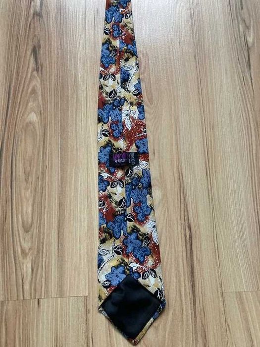 Wzorzysty krawat MYLORD by Kuster 100% jedwab