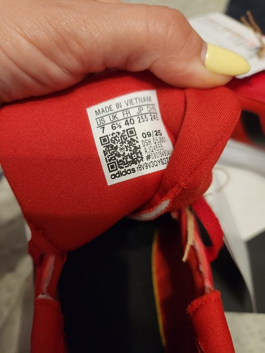 Adidas Tensaur run czerwone NOWE