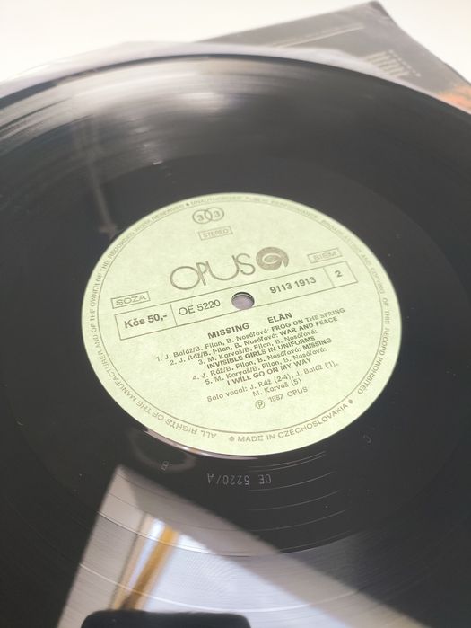 Elán Missing LP Vintage Vinyl
