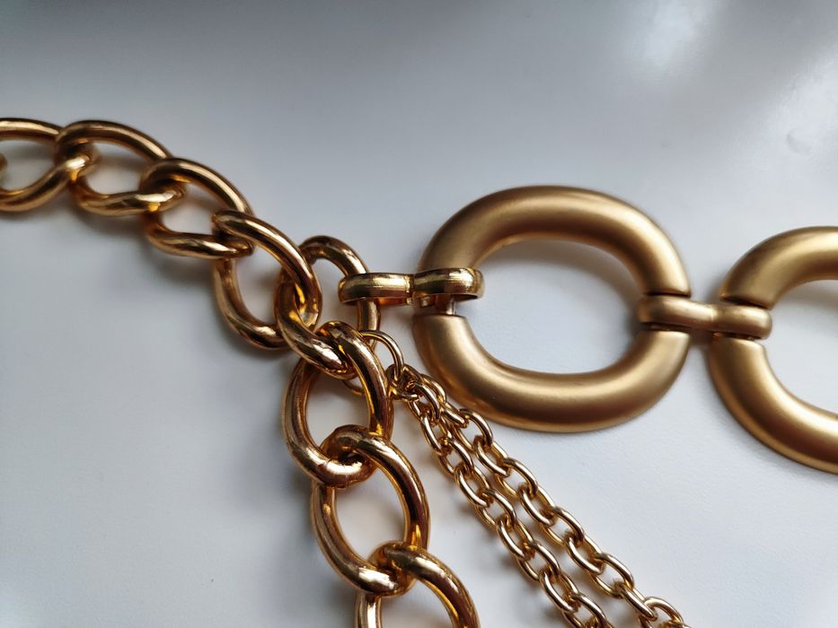 Вінтажний металевий ремінь ланцюг