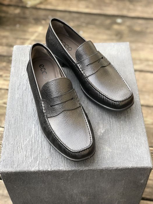 Мокасини туфлі Ecco нові шкіра 44.5 (28.5см)
