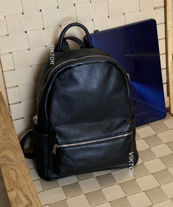 Итальянский большой универсальный рюкзак сумка. Шкіряний рюкзак