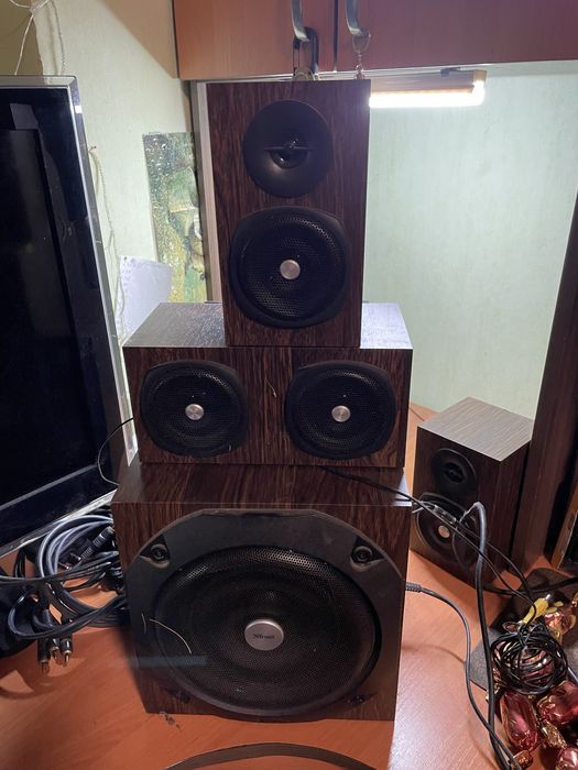 Акустическая система trust 5.1 для пк