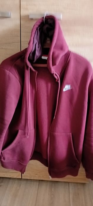 Bluza nike bordowa m do l