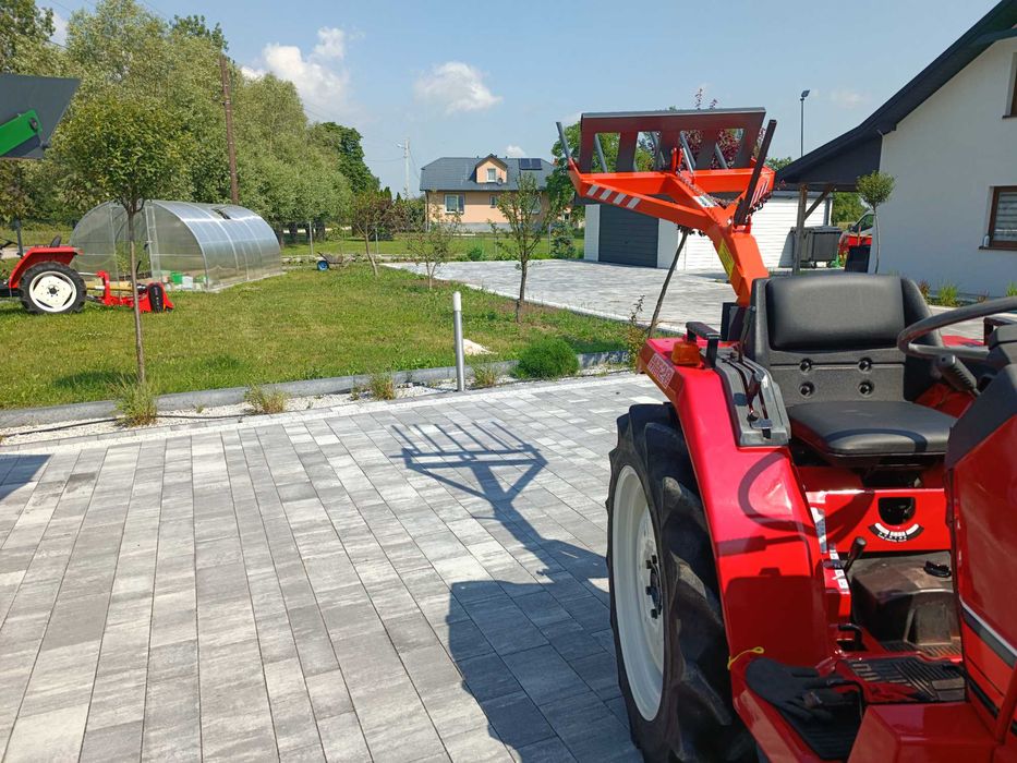 Szufla Widły Linka Ładowacz na TYł Do Mini Ciągników Dowóz