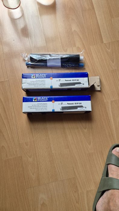 3 szt. Folia do faksów na zwykły papier, Panasonic .