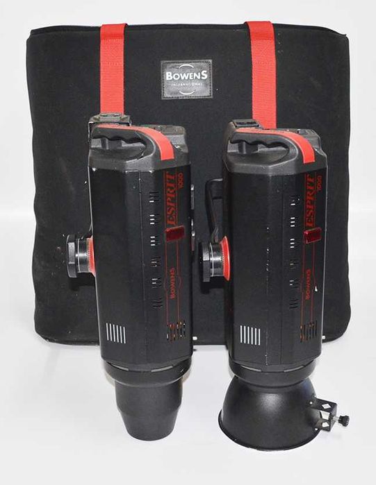 2 cabeças flash Bowens Spirit 1000