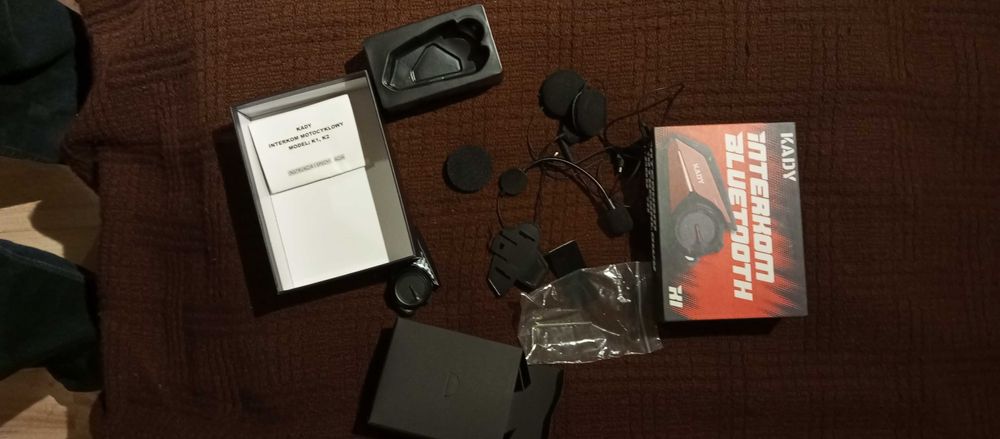 Zestaw słuchawkowy do kasku KADDY K1