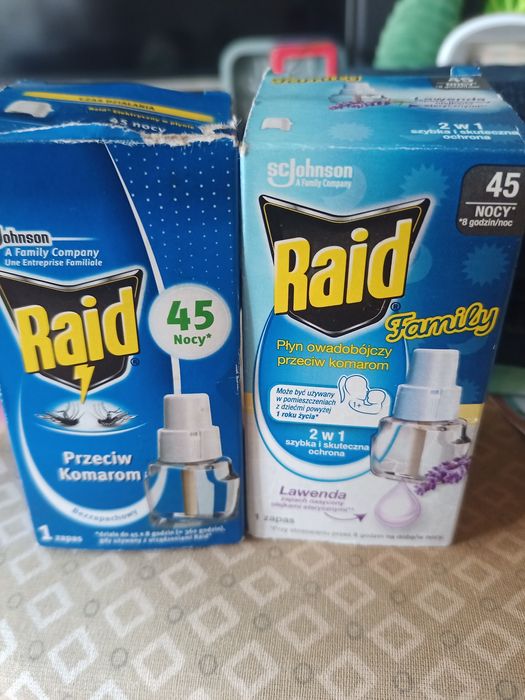 RAID płyn owadobójczy przeciw komarom zapas