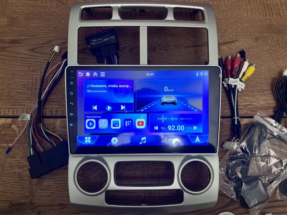 Магнітола Android  Kia Sportage 2 2004-2010 Carplay Wifi Bluetooth