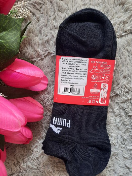Skarpety Puma 3-pak rozm 39-42