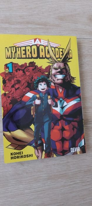 Manga de One piece / the promissed Neverland/ my hero academia