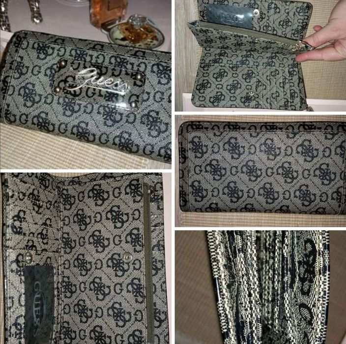 Nietuzinkowy portfel GUESS nowy