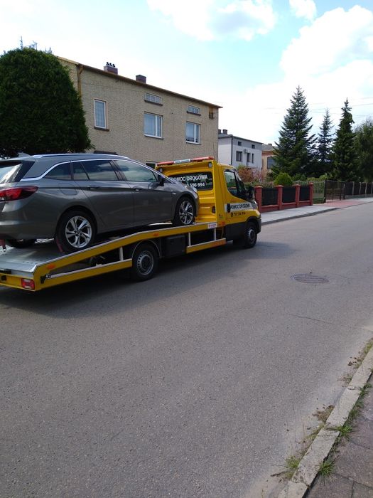 Pomoc drogowa laweta A1 Pyrzowice Częstochowa Osobowe Dostawcze TIR