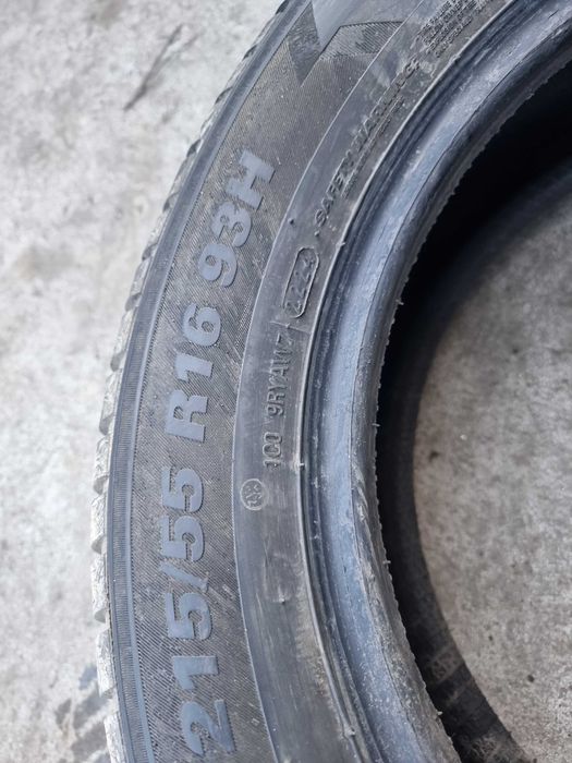 Opony komplet 215/55/16 2024 r. Kumho WinterCraft WP52 DOT 2224 7,0 mm