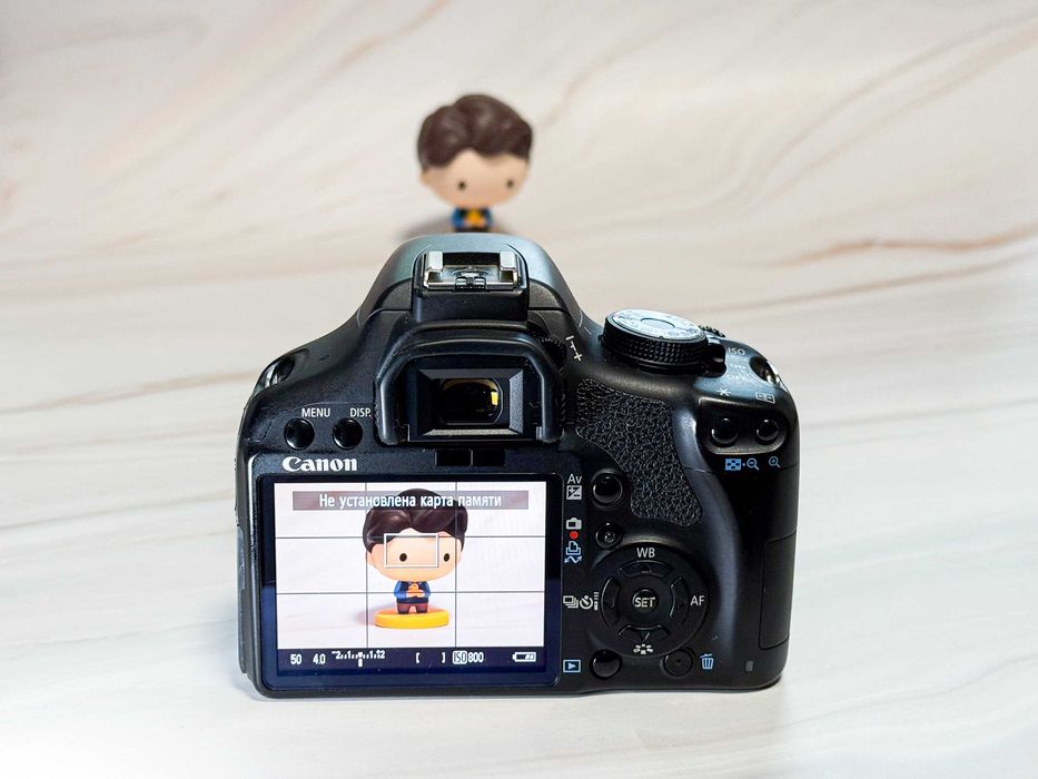 Canon 500D + EF 50mm f/1.8 II - готовий комплект для першої камери