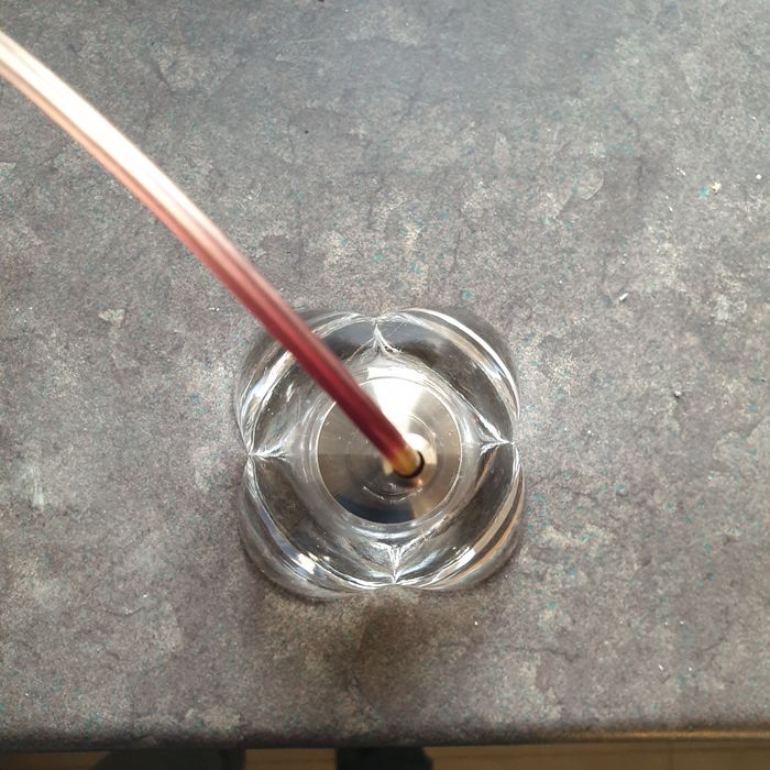 Lampki szklane 2 sztuki