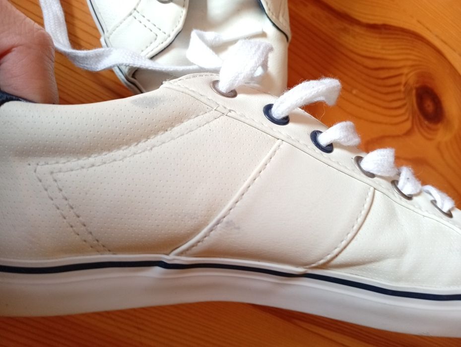 Buty sportowe męskie, rozmiar 40, ecru
