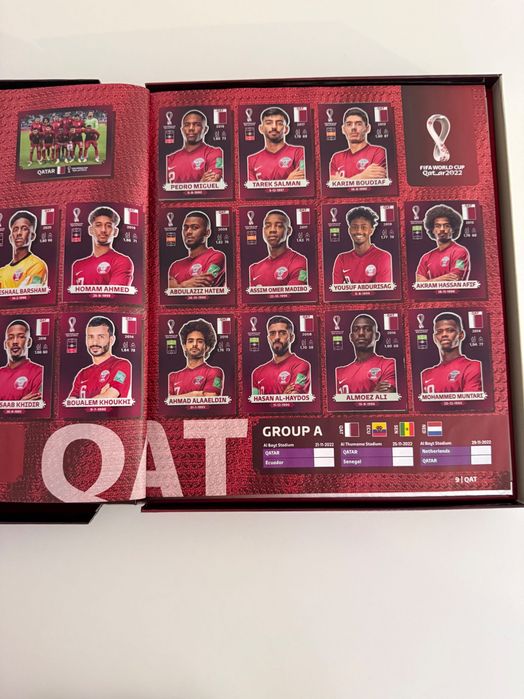 Caderneta Panini FIFA world CUP Qatar 2022 ORYX