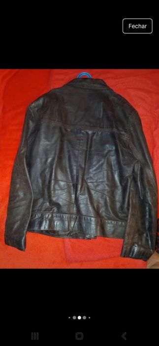 Casaco couro original