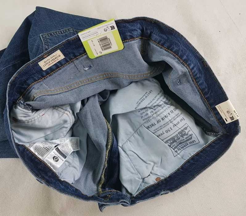 Jeansy Levi's 511 męskie Slim Big&Tall nowe Levisy oryg. duże -W44/L34