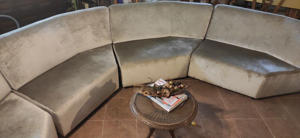 Vendo sofá circular