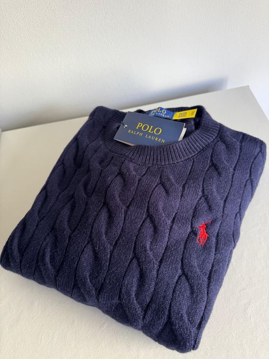 Blue Ralph Lauren Sweater | Timeless & Elegant