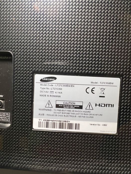 Monitor/TV Samsung Novo