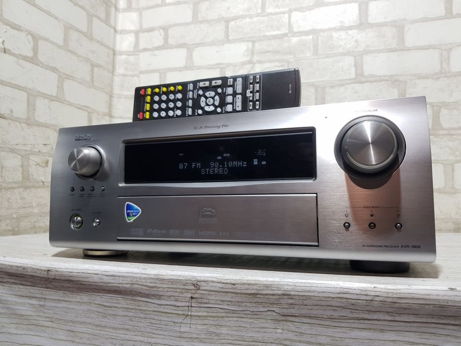 7.1 AV ресивер Denon AVR-3808,7х160Вт,HDMI USB,3D Ethernet