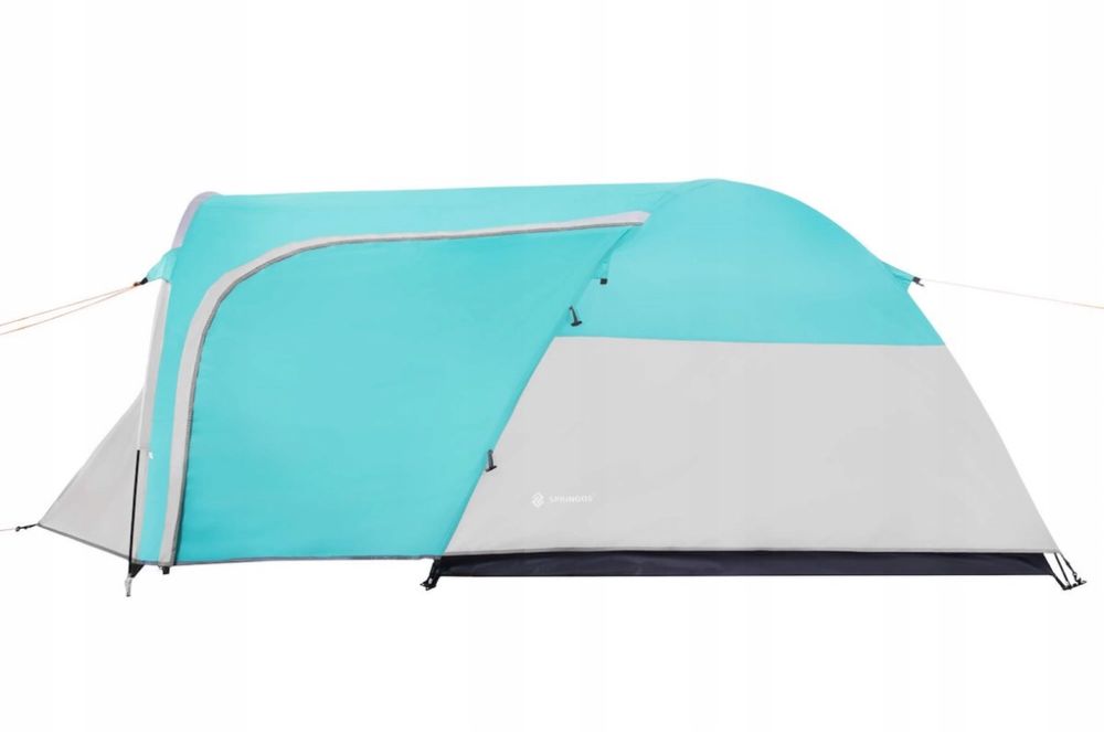 Namiot 3 Osobowy Przedsionek Wodoodporny Duży Turystyczny Kempingowy