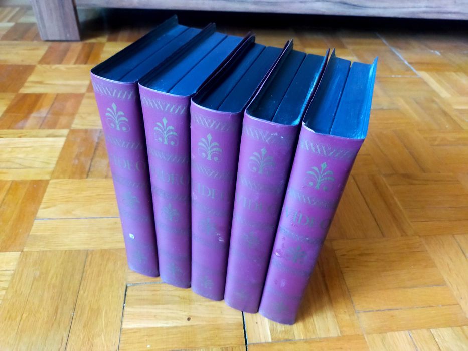 Etui na kasety VHS - komplet 5 szt.