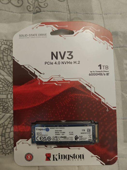 Продам SSD Patriot P210 та Kingston NV3 срочно