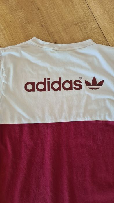 T-shirt Koszulka Adidas Sample. Rozmiar M. Grafika Drill skate baggy y