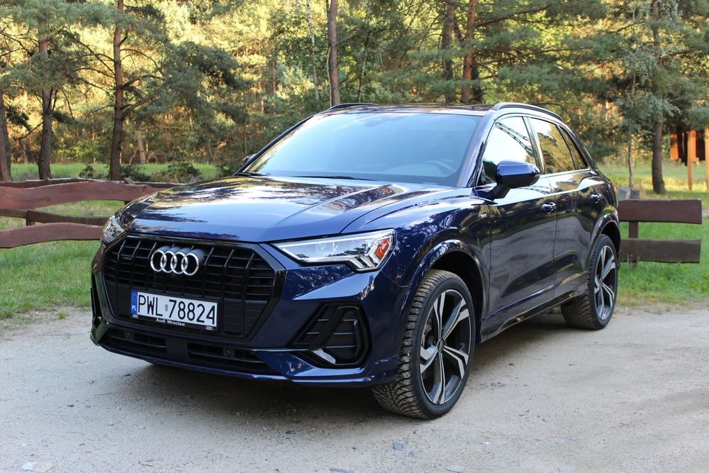 Audi Q3 Wirtual, ACC, Kamery 360, Sonos, CarPlay