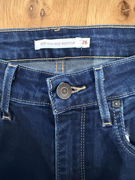 Calças de ganga escura Levi’s 725 W26 L30