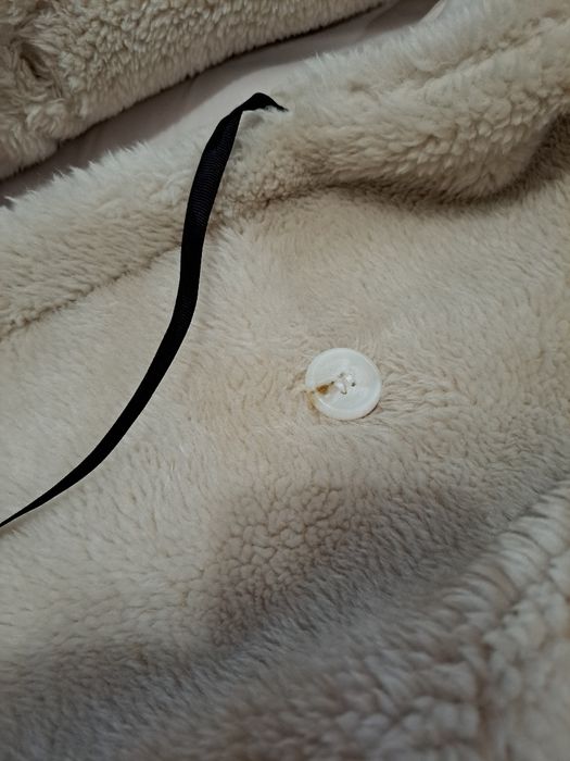 Шуба из эко-меха.