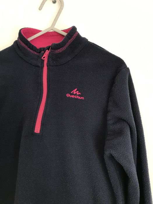 polar turystyczny fleece MH100 Quechua Decathlon 7/8 lat 123-130 cm