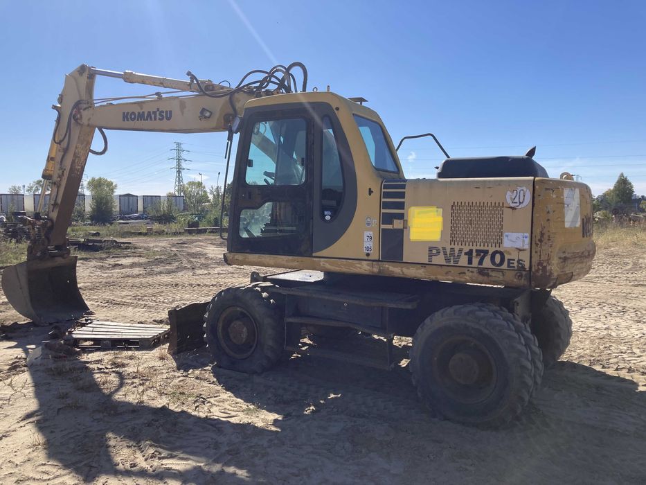 Koparka Kołowa Komatsu PW 170 . PW 150