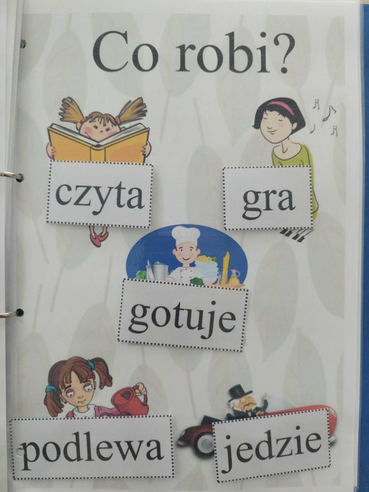 Uczę się czytać, segregator
