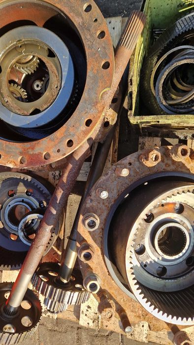 Ładowarka JCB 436 z 2008r most zwolnica piasta półoś czop