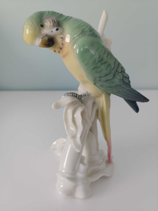 Karl Ens stara figurka papuzka falista