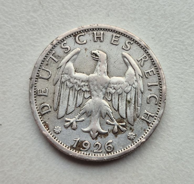 Німеччина 2 марки 1925 та 1926 років дві монети