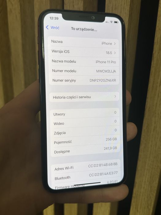 iPhone 11 Pro 256gb, zadbany
