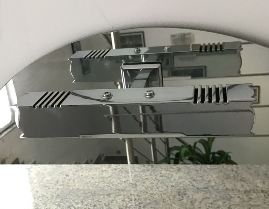 Lustro z kinkietem Dubiel Vitrum 60 x 105 cm