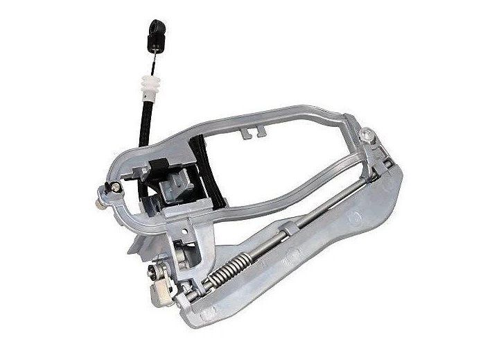 Механізм відкривання дверей BMW x5 e53. Кронштейн ручки дверей. Скілєт