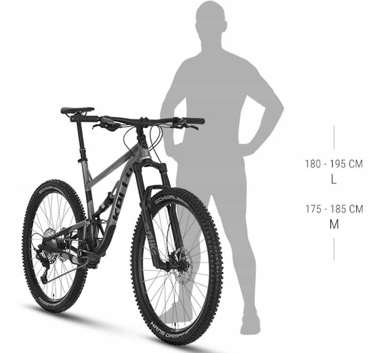 Rower górski MTB Trail Kellys Thorx 10 Rozm. M koło 29" RockShox