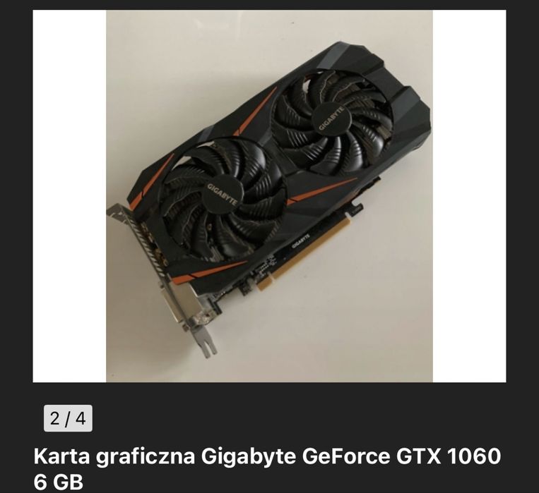 Komputer gamingowy + karta graficzna