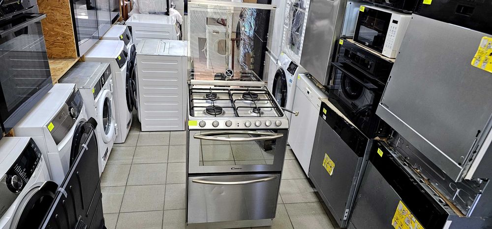 Kuchnia gazowo-elektryczna ze zmywarką Candy TRIO 9501 X | 3w1 | gwarancja