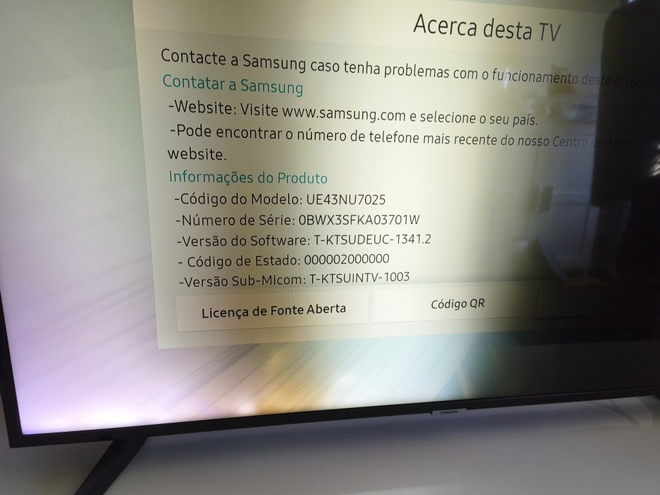TV Samsung 43" NU 7025